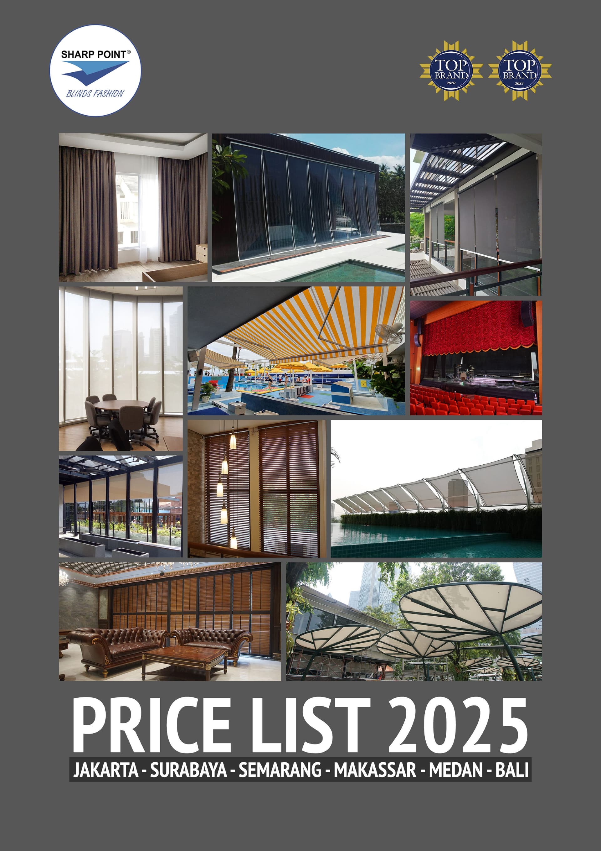 SharpPoint Price List 2025 cover